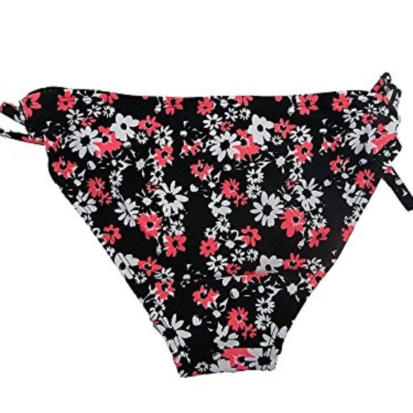California Waves Daisy Hipster Bikini Bottom NWT - Picture 3 of 3
